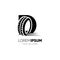 Letter D Tire Logo Design Vector Icon Graphic Emblem Illustration