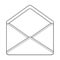Letter Envelope Contour Symbol Icon Vector Illustration
