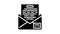 letter envelope glyph icon animation