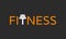 Letter Fitness vector logo, fitness logo design, dumbbell icon, Gym Logo Ideas and Fitness Logo Designs