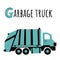 Letter G and garbage truck