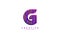 Letter G Logo Abstract Stylish Shape Sharp Design