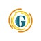 letter G logo icon design template elements for your application or company identity
