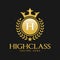 Letter H Logo - Classic Luxurious Style Logo Template