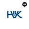 Letter HVK Monogram Logo Design