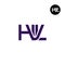 Letter HVL Monogram Logo Design