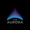 A letter logo with Aurora concept