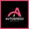 Letter A Logotype - Auto Speed icon symbol.