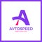 Letter A Logotype - Auto Speed icon symbol.