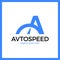 Letter A Logotype - Auto Speed icon symbol.