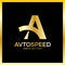 Letter A Logotype - Auto Speed icon symbol.