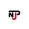 Letter NJP Modern Abstract Brand Industrial Business Logo