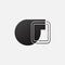 Letter O Overlap Abstract Oil Pump logo icon. Black Oil Pump shape with outline letter logo icon vector design concept