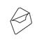 letter open message icon