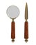 Letter Opener And Magnifying Glass