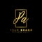 Letter Pa Logo. Initial Letter Design Vector Luxury Color