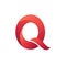 Letter Q logo design in vector