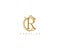 Letter R Floral Monogram Rounded Ornate Elegant Logo Design
