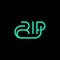 Letter RIP Line Modern Abstract Brand Business Logo
