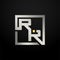 Letter RR modern logo icon monogram design. Outstanding professional elegant trendy based alphabet. Vector graphic template