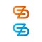 Letter S logo. Vector design element for business