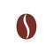 Letter s smoke coffee bean logo vector