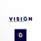 Letter VISION logo vector stock. Sore eyes abstract design concept.