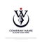 Letter W and Pen notary logo design vector, best for law and firm logo inspirations