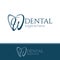 Letter W Tooth Dental Logo Design