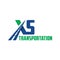 Letter XS road transportation logo