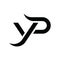 Letter YP Logo, YP Monogram, Initial YP Logo, YP Logo, Letter YP Icon