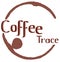 Lettering `Coffe Trace` with mark