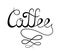 Lettering Coffee
