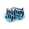 Lettering surfing life