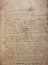 Letters, manuscript in the vintage book Manuscripts of Leonardo da Vinci, Codex on the Flight of Birds by T. Sabachnikoff, Paris,