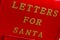 Letters for Santa red mailbox