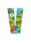 The letters V of the English alphabet is cut out of flowers on a blue  background.Floral pattern, texture for stores,sales,