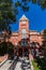 The Lettie Pate Whitehead Evans Administration Building, commonly known as Tech Tower, on campus of the Georgia Institute of