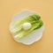 lettuce end eggs top view. Jewish pesah celebration symbols & x28;jewish Passover holiday& x29;.