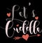 Letâ€™s Cuddle Typography Greeting Valentine Gift Tees