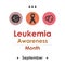 Leukemia awareness month