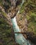 Leutasch canyon beautiful narrow valley , Tyrol, Austria