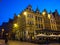 Leuven, Belgium; 10/28/2018: Typical belgian houses in Leuven, Belgium, Europe