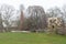 Leuven, Flemish Brabant, Belgium : Historical city gate in a park