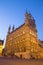 Leuven - Gothic town hall in evening