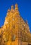 Leuven - Gothic town hall in evening