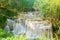 Level four of Huay maekamin Waterfall in Kanchanaburi Province,