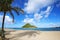 Levera Beach on Grenada Island with a view of Sugar Loaf Island, Grenada