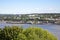 Levis City skyline and St. Lawrence River, Quebec