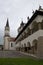 Levoca Old Town Hall with Saint James Basilica tower in background, Levoca, Slovakia